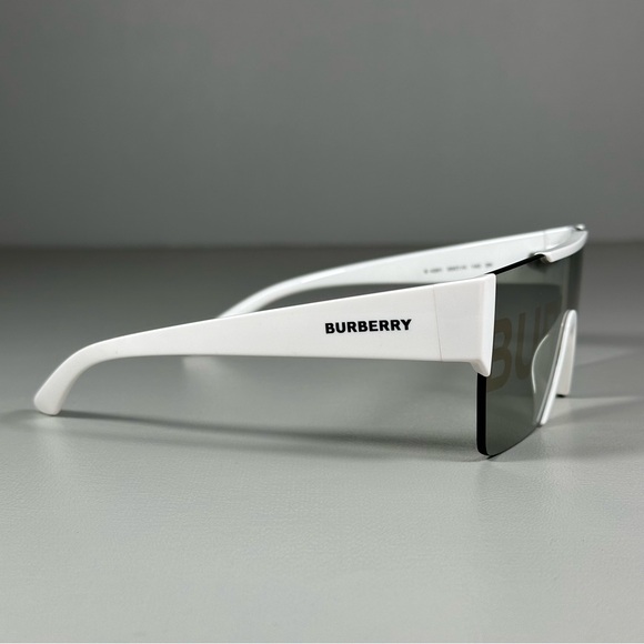 [SOLD] BURBERRY B 4291 3007/H 140 2N Rectangle Shield Sunglasses - Picture 4 of 11